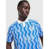 Adidas Originals All Over Print Football Jersey, blå