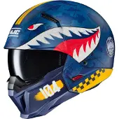 HJC i20 Vanguard Call of Duty MC2SF Jethjälm Blå/Gul S Unisex
