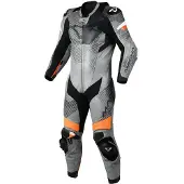 Macna Ignite perforerad ett stycke motorcykel läder kostym