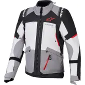 Alpinestars Andes V4 Drystar textiljacka Grå/Svart/Röd 4XL Herrar