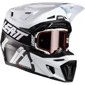 Leatt 9.5 Carbon+velocity 6.5 Iriz Off-road Hjälm Kit