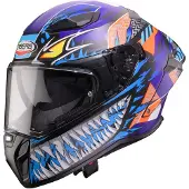Caberg Drift Evo II NOBO Integralhjälm Matt/Svart/Röd/Blå S Unisex sort