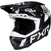 FXR 6D ATR-3Y Carbon Motocrosshjälm för ungdomar