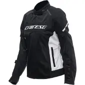 Dainese Air Frame 3 Damer Textiljacka (IT42) Svart/Vit 36 Damer sort