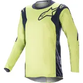 Alpinestars 2023 Racer Hoen Jersey (Night Navy Fluorite Green X-Large)