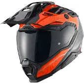 NEXX X.WED 3 Furka Hjälm Orange/Grå/Svart M Unisex