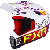 FXR Clutch Race Div Motocross hjälm