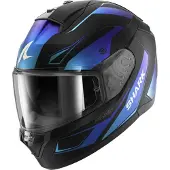 Shark Ridill 2 Mekarium Integralhjälm Matt/Svart/Blå M Unisex sort