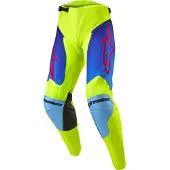 Alpinestars Racer Hoen Crossbyxor Neon gul/Blå/Röd 32 Herrar