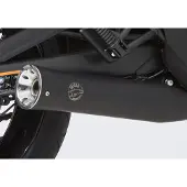 Falcon Double Groove Avgassystem CMX1100 REBEL 21- BL