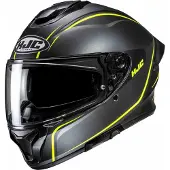 HJC C71 Quez MC3HSF Integralhjälm Matt/Svart/Gul S Unisex sort