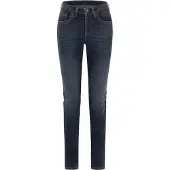 Rokker RT Mid Waist Slim Damer Motorcykel Jeans