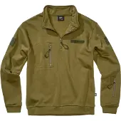 Brandit Tactical Tröja Med Halv Dragkedja