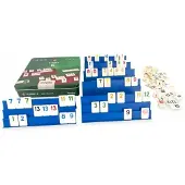 Deqube Rummy Metallburk För 6 Spelare