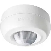 ESYLUX EB10430886 rörelsesensor tak 360° relä vit IP40