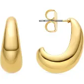 Luxenter örhängen i 18K guldfinish - Sanky