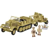COBI HC WWII SD.KFZ.8 Towing 8,8 cm Flak36 975k 3143