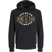 Jack & Jones Sweatshirt orange / svart / vit