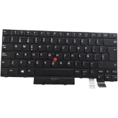 Lenovo Lite-On - Ersättningstangentbord för bärbar dator - med Trackpoint - QWERTY - spansk - FRU, CRU - Tier 2 - för ThinkPad T470 20HD, 20HE, 20JM, 20JN