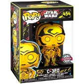 Funko POP! Stjärnornas Krig Retro-serien C-3po Exklusiv Figur