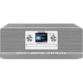 Technisat CD-radio DIGITRADIO 372 CD BT. Silber DAB, DAB+, FM Antracit, Silver