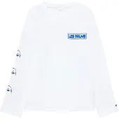 Pull&Bear T-shirt blå / royalblå / ljusblå / vit