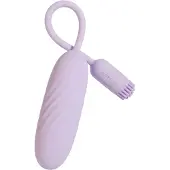 Svakom Plume - 2-i-1 vibrerande ägg (lila)