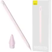 Baseus Trådlös laddningsbar penna för telefon / surfplatta Smooth Writing (rosa)