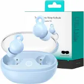 JOYROOM JR-TS3 trådlösa in-ear hörlurar för sömn - blå