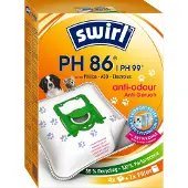 Swirl PH 86 EcoPor Anti Odour Dammsugarpåsar 4 st
