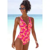 LASCANA Baddräkt orange / aprikos / persika / rosa