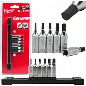 Milwaukee Hylsbitssats 4932480566; 1/4''; 2-6 mm; 6 st.