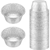 Spactz Ramekin i aluminiumfolie och papperskoppar 150-pack Engångsbakning