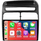 RoverOne Bilradio Bluetooth CarPlay GPS-Navigering för Fiat Linea Grande Punto 2006-2012