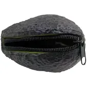 Tlily Simulation Avocado Myntväska Nyckelförvaringsväska Rolig Hand Present Bag