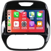 RoverOne Bilradio Bluetooth CarPlay GPS-Navigering för Renault Kaptur 2016 - 2019