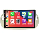 RoverOne Bilradio Bluetooth CarPlay GPS-Navigering för Fiat 500 2007 - 2015