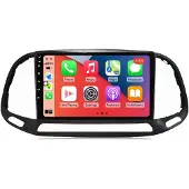 RoverOne Bilradio Bluetooth CarPlay GPS-Navigering för Fiat Doblo 2015 - 2019