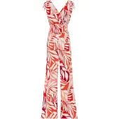 LASCANA Jumpsuit ecru / rosa / röd / bordeaux