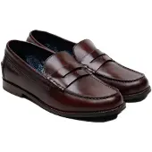 Ben Sherman Sid Brush Off Läder Herr Brun Penny Loafers