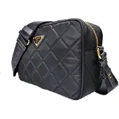 Prada quiltad nylonkameraväska