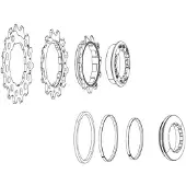 Sram Pg-1231 Kugghjul 3 Enheter
