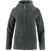 Fjällräven - Vandringskläder dam - Kaitum Fleece W Dark Grey för UnisexUll - Storlek S - Grå