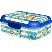 Bluey Matlåda - 1,4 L - Blå m. Tryck - - One Size - Matlåda