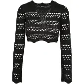 Urban Classics Crochet Långärmad Topp