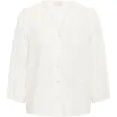 Kaffe Blus 'Gabriela' vit
