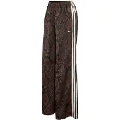 Adidas Originals Satin Snake Print Firebird Track Pants, brun