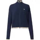 Adidas Originals Cable Knit Firebird Sweatshirt Med Dragkedja