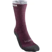 Injinji Women's Liner + Hiker Crew Maroon