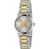 Gucci YA1265016 G-Timeless tvåfärgad damklocka